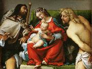 Madonna mit Hl. Rochus und Hl. Sebastian